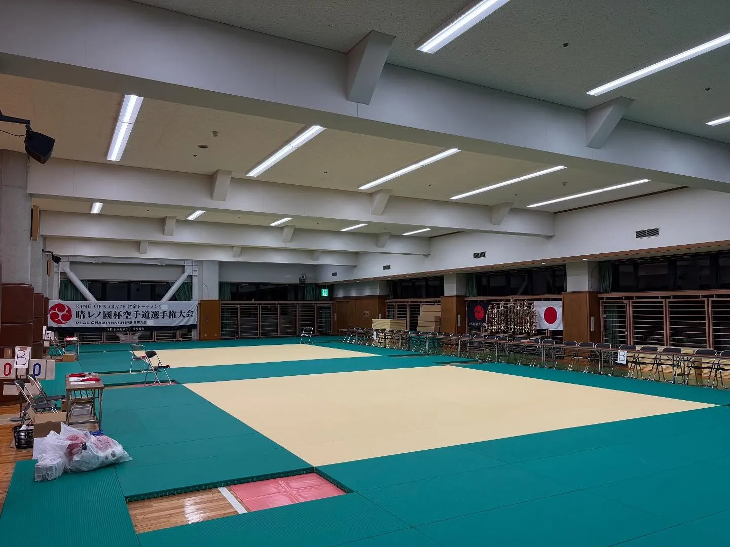 大会準備完了。