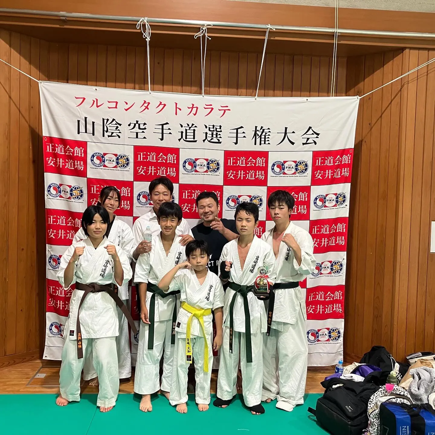 8/10（日）  第3回　山陰空手道選手権大会　