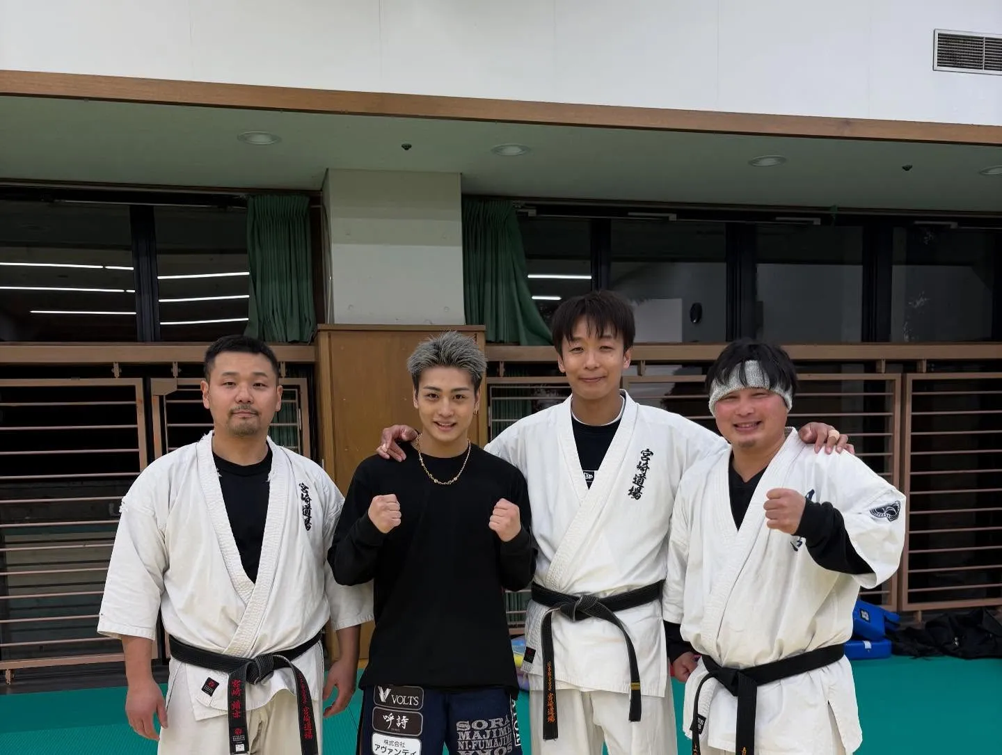 12/17(水) 日本総合空手宮崎道場に来年2月RISEで...